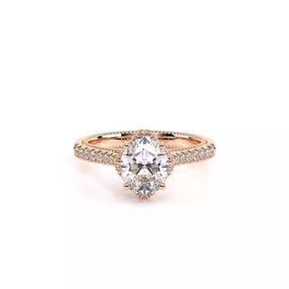 Couture 0.35ct Oval Floral Engagement Ring Couture-0457Ov