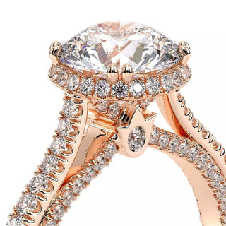 Couture 0.5ct Round Halo Engagement Ring Couture-0482R