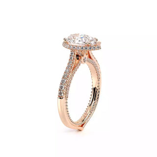 Couture 0.55ct Pear Pave Engagement Ring Couture-0482Ps