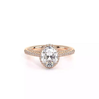 Couture 0.5ct Oval Halo Engagement Ring Couture-0482Ov