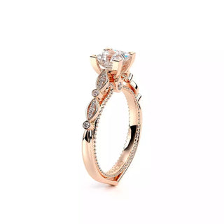 Couture 0.15ct Princess Split Shank Engagement Ring Couture-0476P