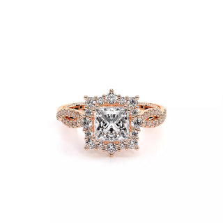 Couture 0.9ct Princess Halo Engagement Ring Couture-0481P