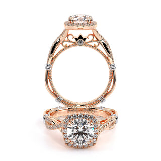 Parisian 0.3ct Cushion Halo Engagement Ring Parisian-106Cu