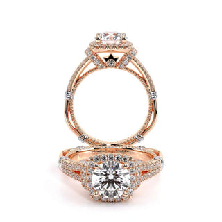 Parisian 0.35ct Cushion Halo Engagement Ring Parisian-117Cu