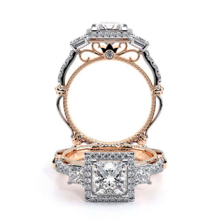 Parisian 0.5ct Princess Halo Engagement Ring Parisian-122P