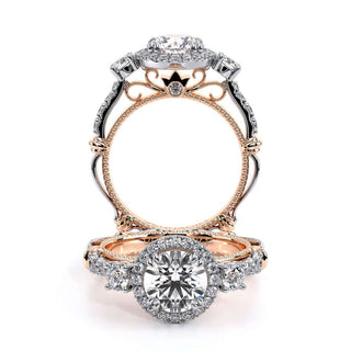 Parisian 0.45ct Round Three-Stone Engagement Ring Parisian-122R