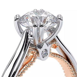 Couture 0.05ct Round Solitaire Engagement Ring Couture-0418R