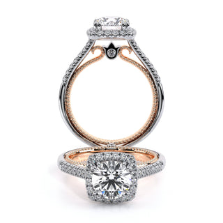 Couture 0.3ct Cushion Halo Engagement Ring Couture-0420Cu