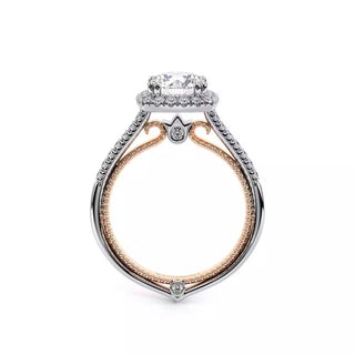 Couture 0.3ct Cushion Halo Engagement Ring Couture-0420Cu