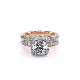 Couture 0.3ct Cushion Halo Engagement Ring Couture-0420Cu