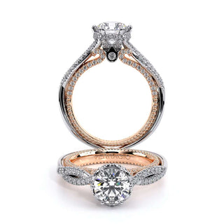 Couture 0.5ct Round Floral Engagement Ring Couture-0451R