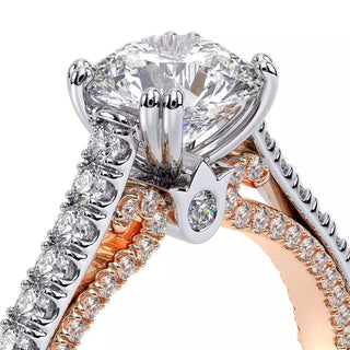 Couture 0.4ct Round Cathedral Engagement Ring Couture-0452R