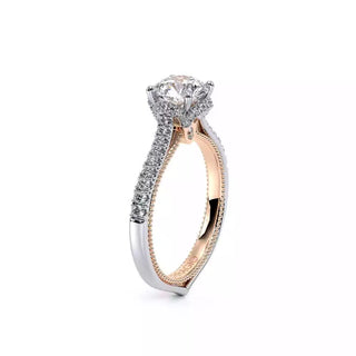 Couture 0.35ct Round Floral Engagement Ring Couture-0457R