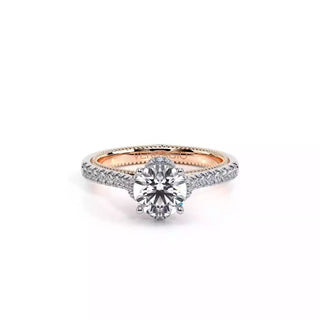 Couture 0.35ct Round Floral Engagement Ring Couture-0457R