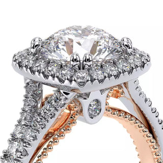 Couture 0.4ct Cushion Split Shank Engagement Ring Couture-0424Cu