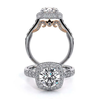 Insignia 0.95ct Cushion Halo Engagement Ring Insignia-7101Cu