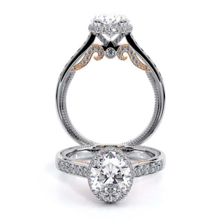 Insignia 0.45ct Oval Halo Engagement Ring Insignia-7102Ov