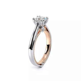 Couture 0.05ct Princess Solitaire Engagement Ring Couture-0418P