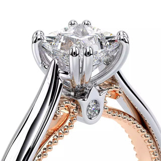 Couture 0.05ct Princess Solitaire Engagement Ring Couture-0418P