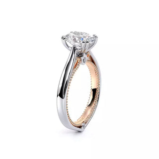 Couture 0.05ct Oval Solitaire Engagement Ring Couture-0418Ov