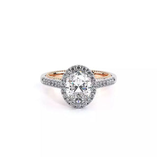 Couture 0.25ct Oval Halo Engagement Ring Couture-0420Ov