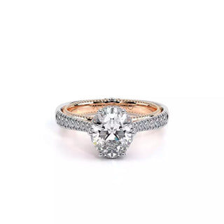 Couture 0.5ct Oval Pave Engagement Ring Couture-0429Dov