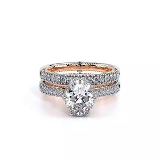 Couture 0.5ct Oval Pave Engagement Ring Couture-0429Dov