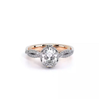 Couture 0.5ct Oval Floral Engagement Ring Couture-0451Ov