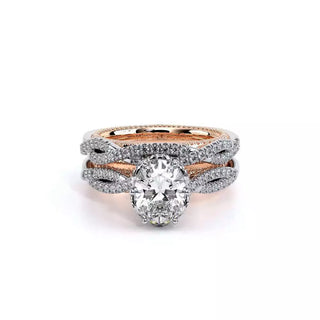 Couture 0.5ct Oval Floral Engagement Ring Couture-0451Ov