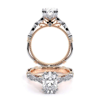 Parisian 0.15ct Oval Vintage Engagement Ring Parisian-100Ov