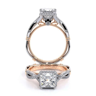 Parisian 0.35ct Princess Halo Engagement Ring Parisian-105Xp