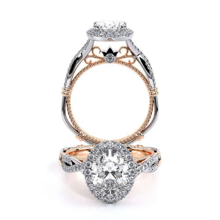 Parisian 0.3ct Oval Halo Engagement Ring Parisian-106Ov