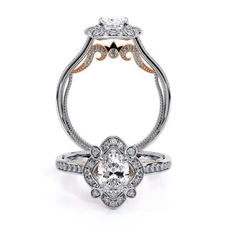 Insignia 0.35ct Oval Halo Engagement Ring Insignia-7094Ov