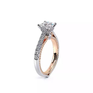 Couture 0.05ct Princess Cathedral Engagement Ring Couture-0447P