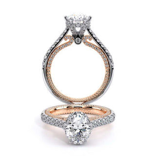 Couture 0.5ct Oval Cathedral Engagement Ring Couture-0447Ov