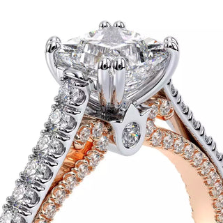 Couture 0.4ct Princess Cathedral Engagement Ring Couture-0452P