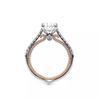 Couture 0.4ct Oval Cathedral Engagement Ring Couture-0452Ov