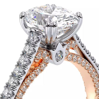 Couture 0.4ct Oval Cathedral Engagement Ring Couture-0452Ov