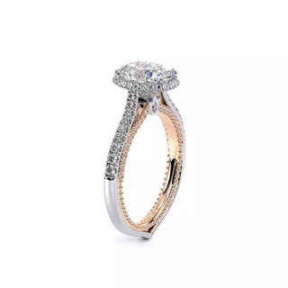 Couture 0.5ct Oval Halo Engagement Ring Couture-0482Ov