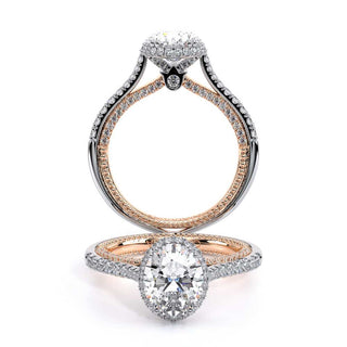 Couture 0.5ct Oval Halo Engagement Ring Couture-0482Ov