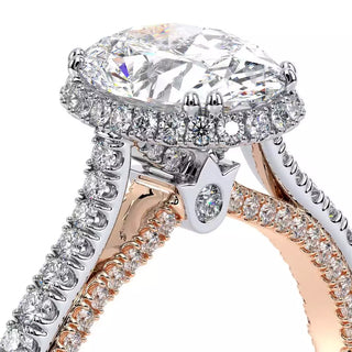 Couture 0.5ct Oval Halo Engagement Ring Couture-0482Ov