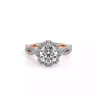 Couture 0.85ct Round Halo Engagement Ring Couture-0466R