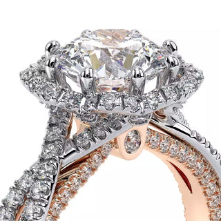 Couture 0.85ct Round Halo Engagement Ring Couture-0466R