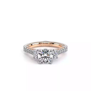 Couture 0.85ct Round Three-Stone Engagement Ring Couture-0470R