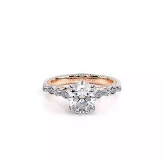 Couture 0.15ct Oval Pave Engagement Ring Couture-0476Ov