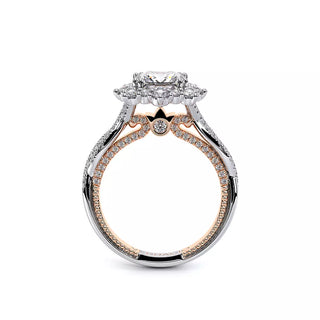 Couture 0.9ct Princess Halo Engagement Ring Couture-0481P