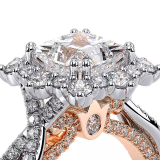 Couture 0.9ct Princess Halo Engagement Ring Couture-0481P