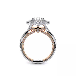 Couture 0.9ct Oval Halo Engagement Ring Couture-0481Ov