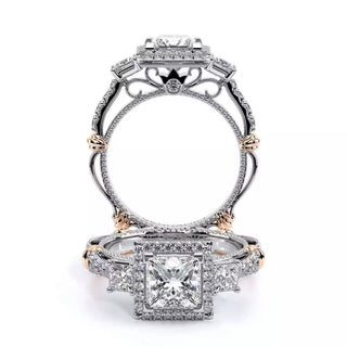 Parisian 0.5ct Princess Halo Engagement Ring Parisian-122P