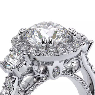 Parisian 0.45ct Round Three-Stone Engagement Ring Parisian-122R